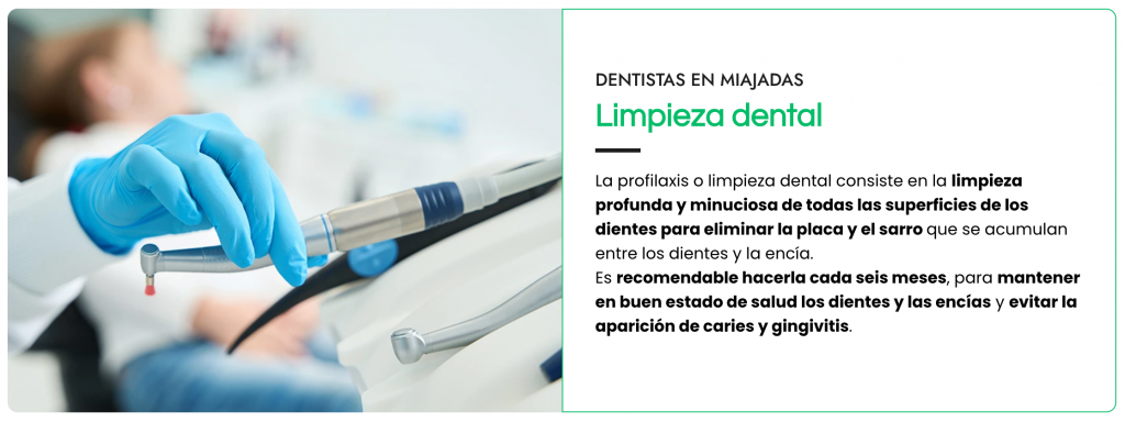 limpieza dental en miajadas